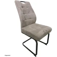 Hti-Living Schwingstuhl Marek Cord Taupe