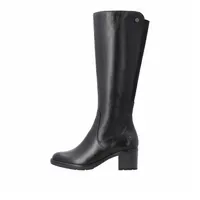 Remonte Damen Langschaftstiefel Schwarz 38