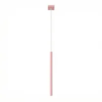 Sollux PasteLo 1-flg. G9 30 cm Stahl rosa