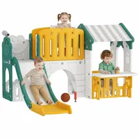 Aiyaplay Klettergerüst 7 in 1 Gelb/Grün