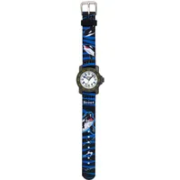 Scout Action 30 mm Textilgehäuse Schwarz Textilband Blau