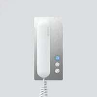 Siedle Haustelefon Standard HTS 811-01 E/W Edelstahl/weiß