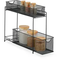 Relaxdays Unterschrank Küchenschrank Organizer 40 x 15 x 46