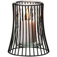 Ritzenhoff & Breker Windlicht Nero Glas Schwarz/Transparent