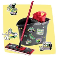 Vileda Bodenwischer ULTRAMAX MY STYLE Box Anthrazit/Rot 1 St.