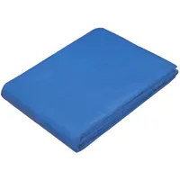 VidaXL Plane mit Ösen 6 x 6 m Blau