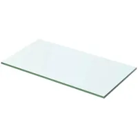 VidaXL Wandboard 50 x 0,8 x 20 cm Transparent
