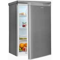 Exquisit Vollraumkühlschrank KS516-V-040C (126 l, 850 mm hoch, Inoxlook)