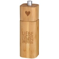 Räder Pfeffermühle Liebe gibt dem Leben Pfeffer