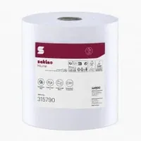 Wepa Satino Satino HiLine Putztuchrollen, CR1 blau 3-lagig, 36,5