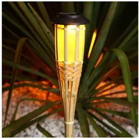MARELIDA Gartenfackel Bambus 60,0 cm 1 Stück gelb/beige