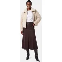 Zero Maxirock Damen Braun 38