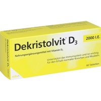 Hübner DEKRISTOLVIT D3 2.000 I.E. Tabletten 60 St
