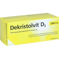 Trommsdorff DEKRISTOLVIT D3 2.000 I.E. Tabletten 90 St