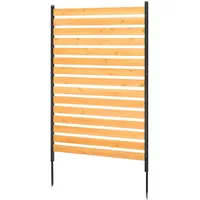 Vevor Sichtschutzzaun 155 x 99,1 cm Blau Holz 1