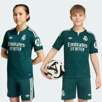 Adidas Real Madrid Auswärtstrikot 26/27 Kinder Grün Gr. 164
