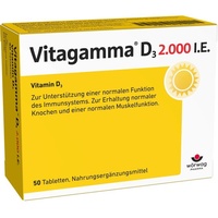 Wörwag Pharma Vitagamma D3 2.000 I.E. Vitamin D3 NEM