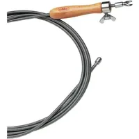 Cabere Rohrreinigungswelle L.5m Wellen-Ø 7mm Krallen-Ø 20mm doppellag.