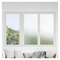 VidaXL Fensterfolie Frostiges Weiß 60 x 2000 cm PVC