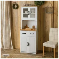 Hti-Living Küchenbuffet Landhausstil Weiß