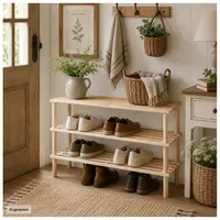 Hti-Living Anea Schuhregal 3 Ebenen 80 x 30 x