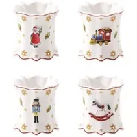 Villeroy & Boch Toy's Delight Serviettenringe 4-teilig