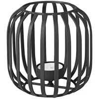Villeroy & Boch Windlicht Noël Chic Metall Schwarz