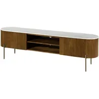 MASSIVMOEBEL24.DE BARCELONA TV-Lowboard 220 cm x 51 cm x