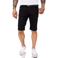 Rock Creek Jeansshorts Schwarz 29