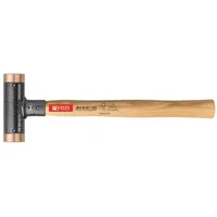 PB SWISS TOOLS Rückschlagfreier Hammer mit Kupfer-Einsätzen 750 g