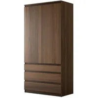 Mirjan24 Drehtürenschrank Malwa 52 x 202 x 52 cm