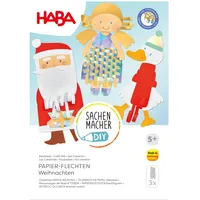 HABA Bastelset Papier-Flechten Weihnachten