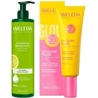 Weleda Hydrating Bodylotion Uv Glow Fluid 200 ml