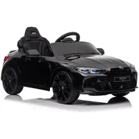 ES-Toys Kinder Elektroauto M4 schwarz (lizenziert)