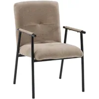 Hjh living Esszimmerstuhl Lifea Flex Stoff braun