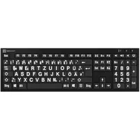 LogicKeyboard LKB-LPWB-BJPU-DE schwarz/weiß
