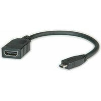 Value HDMI High Speed Kabel mit Ethernet, HDMI BU