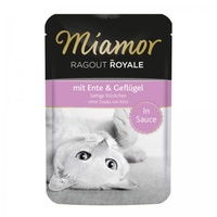 Miamor Ragout Royale Ente & Geflügel in Sauce 22