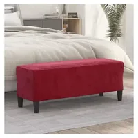 VidaXL Sitzbank Carenas Weinrot 100 x 35 x 41