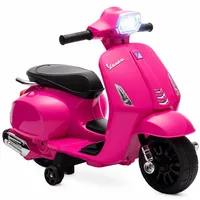 Aiyaplay Vespa Elektro-Kindermotorrad 6V rosa (1-tlg)