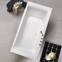 Ottofond Rosa Rechteckbadewanne 75 x 170 cm (983001)