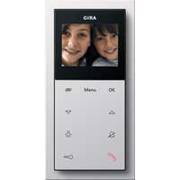 Gira Wohnungstation Video AP Plus 1239 112 reinweiß glänzend