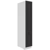 Küchen-Preisbombe Apothekerschrank 30 cm Grau/Weiß 30 x 0 x