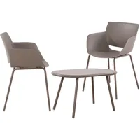 CLP Sitzgruppe Velvena I Outdoor-Set aus Tisch Velva und