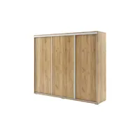 Möbel Kraft Schwebetürenschrank 278 x 215 x 62 cm