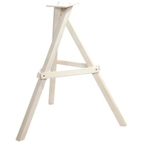 Dobar Vogelhaus-Ständer 60 x 60 x 90 cm Weiß