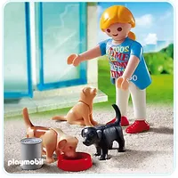 Playmobil Special Frau mit Welpen (4687)