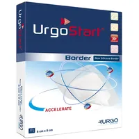 Urgo Urgostart Border 15x15 cm Schaumstoffwundverband