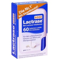 Pro Natura Lactrase 6000 FCC Tabletten im Klickspender 60