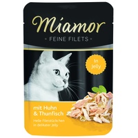 Miamor Feine Filets Huhn & Thunfisch 24 x 100